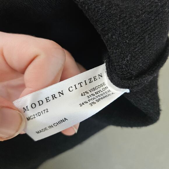 Modern Citizen Black Sweater Dress Size XS - Picture 6 of 8